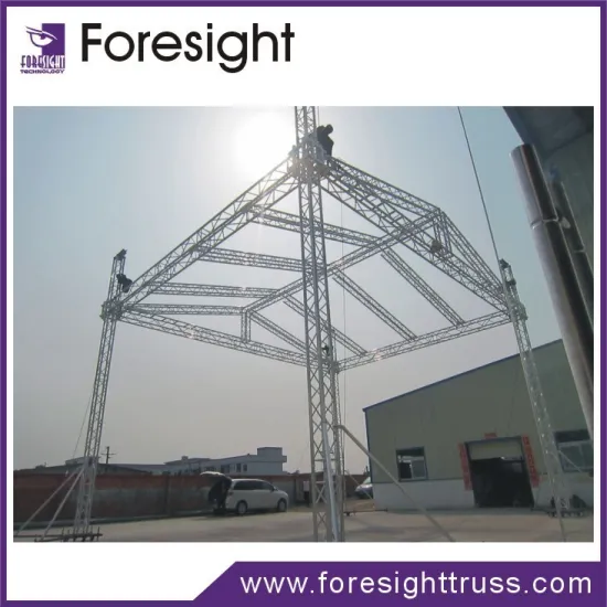 aluminum arc roof truss lighting truss system aluminum truss