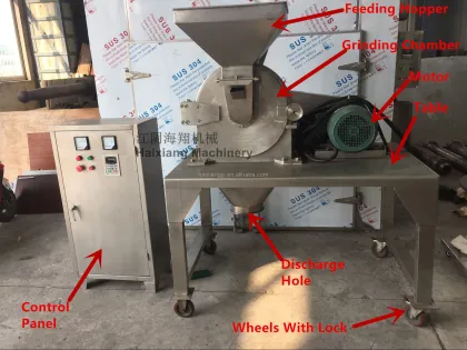 Bsf Series Tea Leaves Fitz Mill Stainless Steel 304 Grinding Equipment