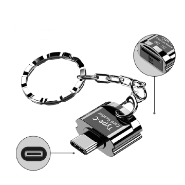Macbook OTG Type C Card Reader USB C to Micro TF Adapter