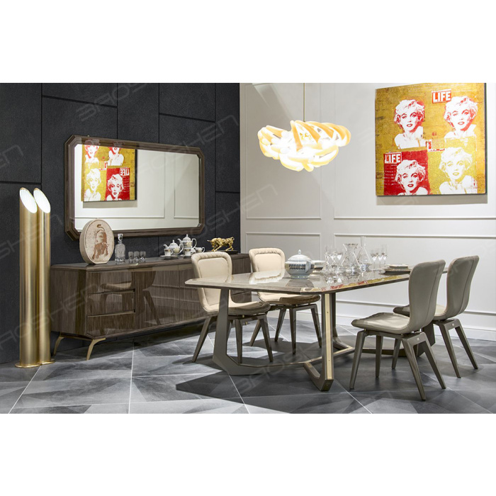 Mesa de jantar moderna para cozinha