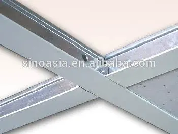 exposed Suspended Grooved ceiling grid