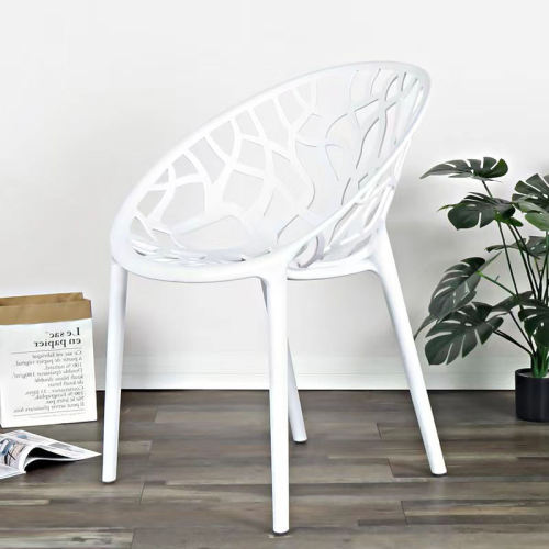 Outdoor Chair Plastic Chair Stackable Comfortable Backrest Dining Chair Factory