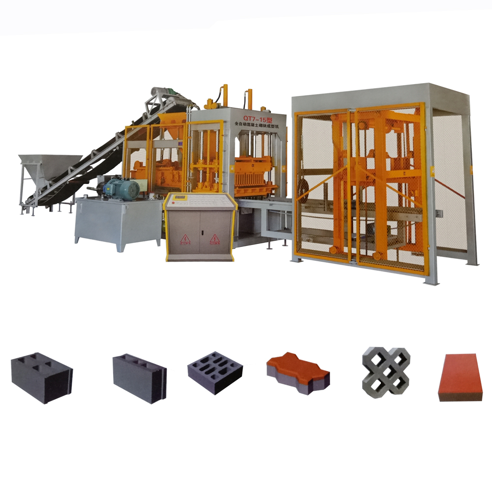 Máquinas para fabricação de blocos de concreto