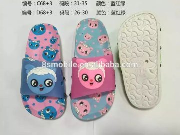 Chinese famous carton carton character pretty ship slipper for boys and girls