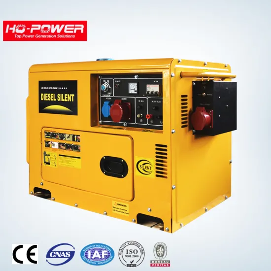 super silent portable generator home use 8kva diesel generator