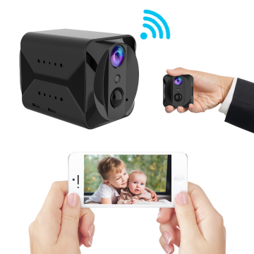 Factory-Price, WiFi Mini Battery Camera with Low Power PIR Detection: Your Reliable Portable Indoor Surveillance Solution