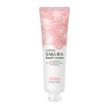 LAIKOU Japan Sakura Hand Cream: Moisturizing Anti-Chapping Repair for Soft, Whitened Skin