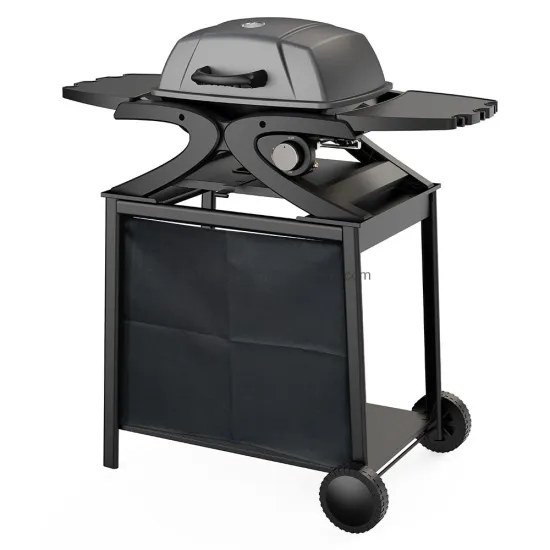 Esun Table Top 1 Burner Gas Grill Propane with Trolley Outdoor Cooking CE Approved