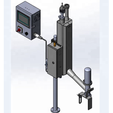 Sistema de inyección de nitrógeno líquido para latas.