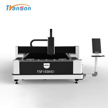 máquina de corte de metal a laser de fibra cnc de aço carbono