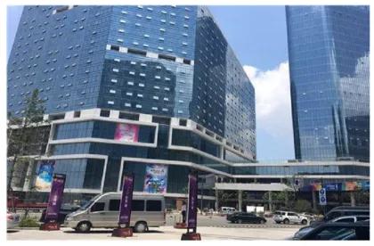 Commercial square air conditioning project