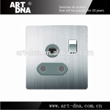 European Style A69 16A 3 Round Pin Socket with Switch