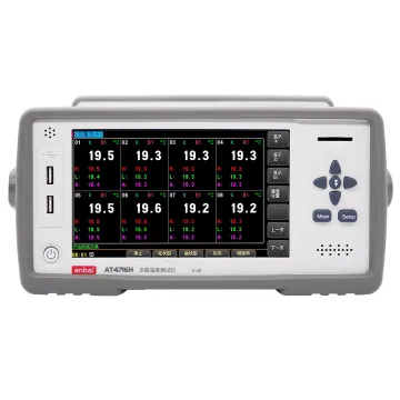 AT4716H Multi Channel Digital Thermometer & Temperature Data Logger - 0.01°C Resolution