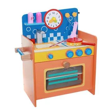 Hot selling high quality wooden play kitchen,new and popular wooden play kitchen, role kids wooden play kitchen W10C051