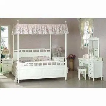 Living Room Furniture, Includes Dressing Table, Chair, Bedside Cabinet and Double Beds