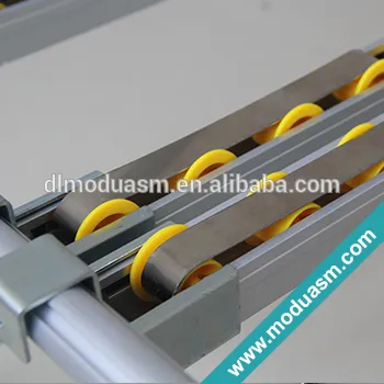 anodized aluminum lean pipe for warehouse shelving, pipe storage rack
