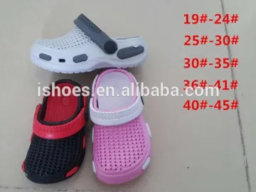 new design basic eva injection garden shoes for men 2015