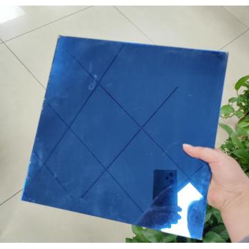 Espelho de vidro azul escuro de 1,3-6 mm