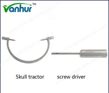 Surgical Instruments Safe Skull Tractor