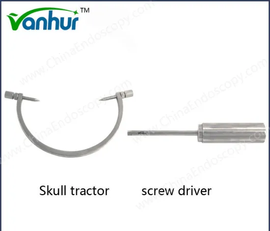 Surgical Instruments Safe Skull Tractor