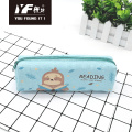 Custom cartoon sloth style cute canvas pencil case