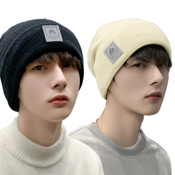 Winter Windproof Warm Woolen Knitted Beanie Hat for Men