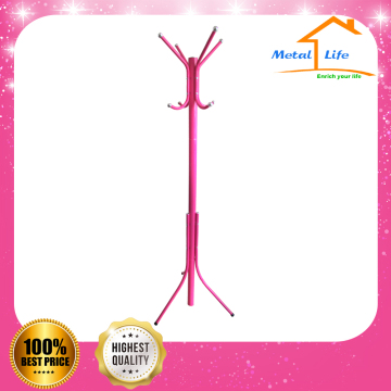 Metal durable and beautiful colors tree shaped coat rack
