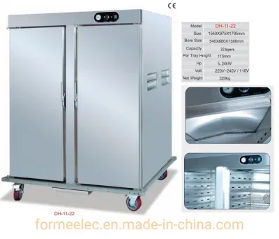 Electric Steam Cart Banquet Dining Car Single Door Double Door Mobile Electric Food Warmer Cabinet