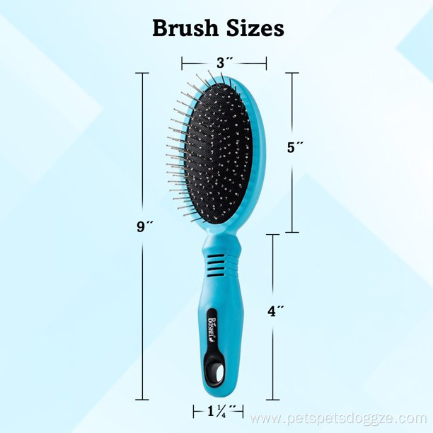 Dog Grooming Brush 2 in 1 Dog Brush