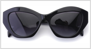 Geometric Acetate Sunglasses