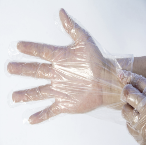 Gants en plastique jetable polyvalent