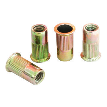 Countersunk Head Knurled Round Riveted Nuts, M3, M4, M5, M6, M8, M10 and M1