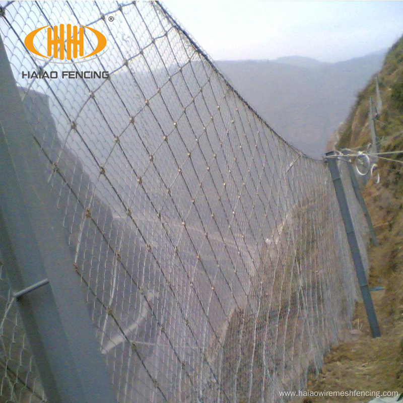 wire mesh rope for slope protection