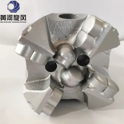 Henan Huanghe Whirlwind Water welll drill drag bit Diamond head PDC drill bit coal mining PDC drill bit