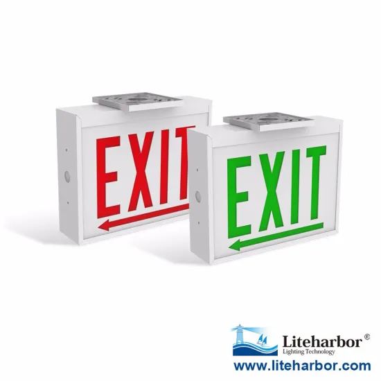 Liteharbor Emergency Exit Steel LED Light