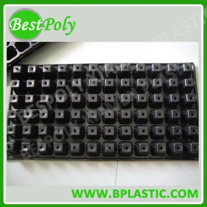 Plastic plant vegetable plastic nursery seedling trays
