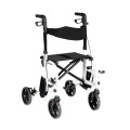 Tonia aluminium staande rolloator vouw rolstoel