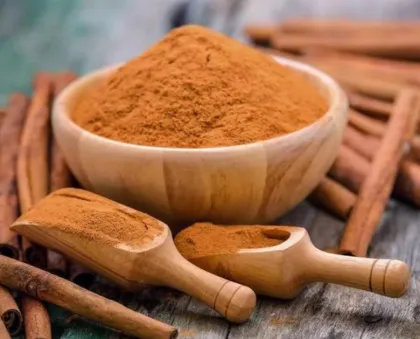 Pure natural healthy cinnamon powder
