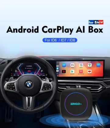 BMW Android System CarPlay AI Box with Qualcomm Snapdragon 6125, 4GB RAM, 64GB Storage