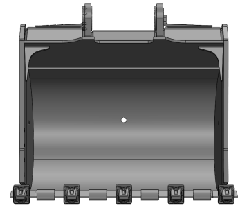 95T 7m³ mining excavator bucket