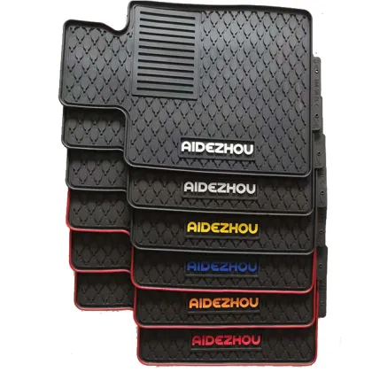 Black Rubber All Weather Floor Mats for Dodge Ram ProMaster 2014-2022 1500 2500 3500