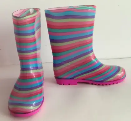 Various Children′ S PVC Rain Boots, Low Price Kid Rain Boot, Transparent Rain Boot, Cheap Child PVC Rain Boots