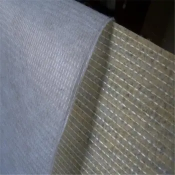 Coating stitch bonded non woven fabric