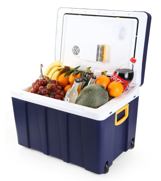 Dual Zone Portable 50L/52QT DC 12/24V AC 100-240V Mini Refrigerator