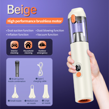 High-Power 14000Pa Brushless Motor Car Vacuum Cleaner