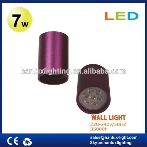 7W CE RoHS Wall light