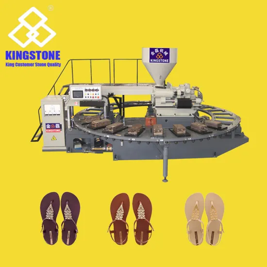 Kingstone Automatic Rotary Taiwan PVC Sandal making machine JL-108