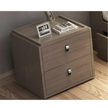 Modern Wooden Bedroom Furniture - Corner Bedside Nightstands