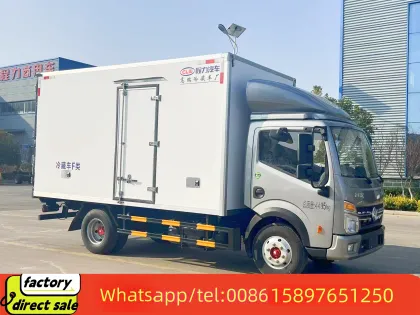 Dongfeng 4x2 Small Mobile Refrigerator Cooling Van for Sale