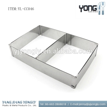 Stainless Steel Adjustable Setting Ring cake mould